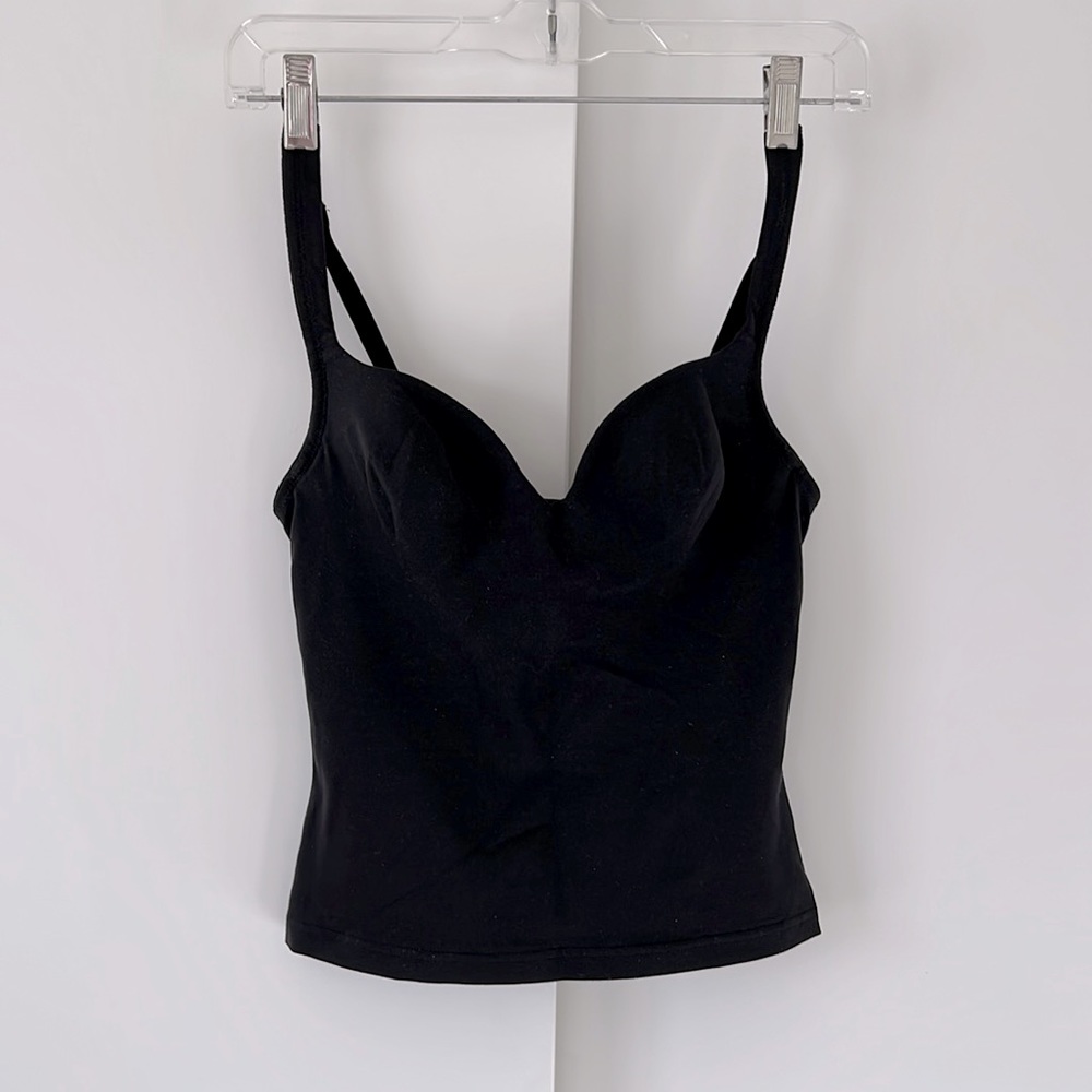 Victoria’s Secret black camisole bra. Barely worn. Excellent condition.